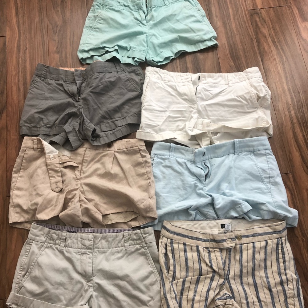 Shorts bundle 6 J.Crew 1 vineyard vine